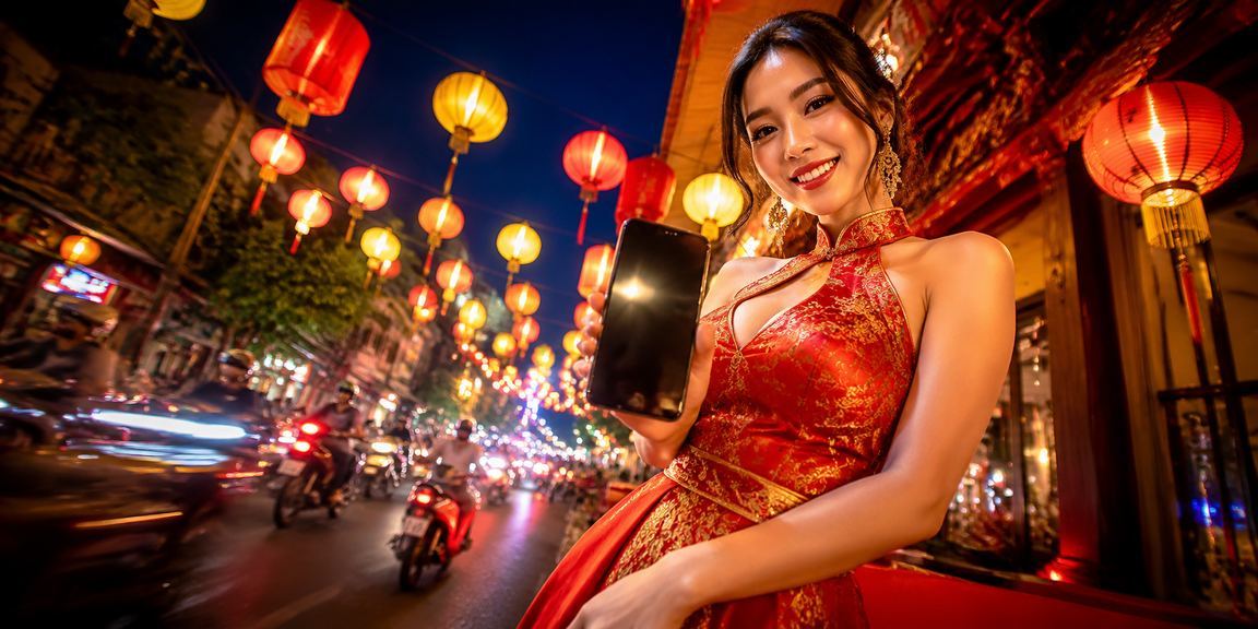 Thanh toán tiện ích tại chợ đêm Huế